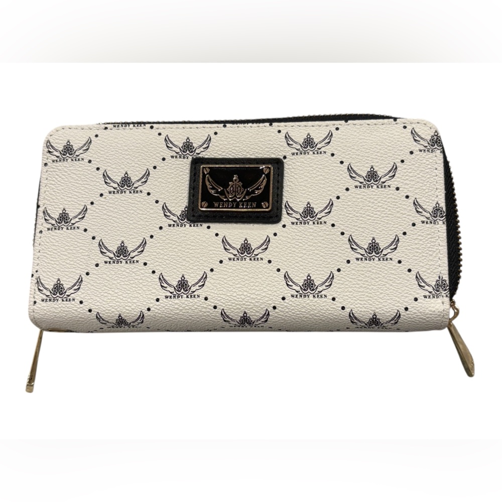 Wendy Keen vegan leather wristlet